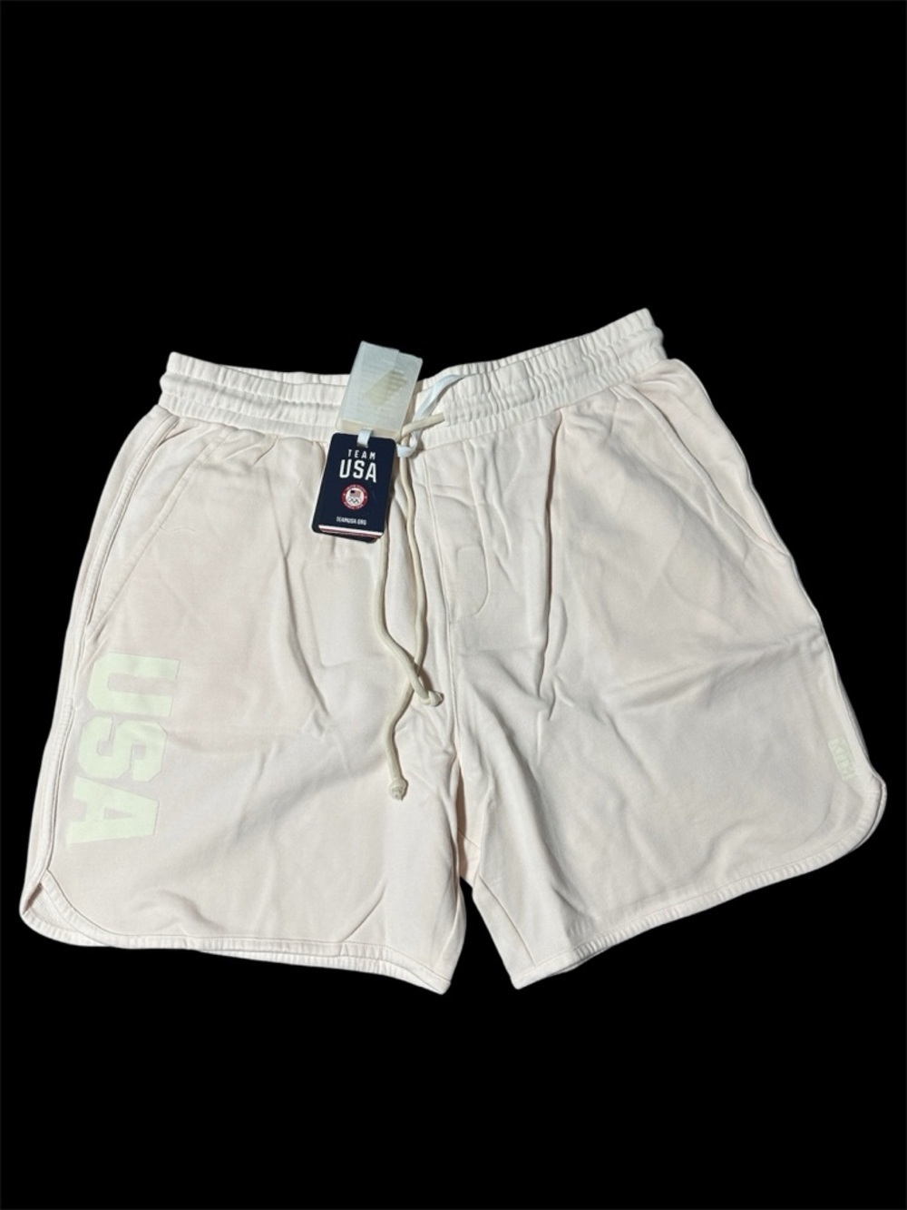 Kith Team USA Olympic Rings Bloom Shorts Pink L NWT
